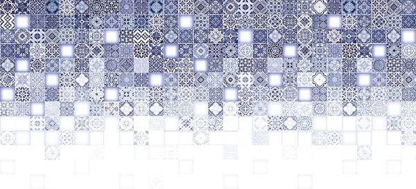 Настенная плитка Hammam рельеф многоцветный (HAG451D) 20x44 от Cersanit (Россия)