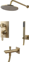 Душевая система Bronze de Luxe 1760'S LOFT 6630CG золото