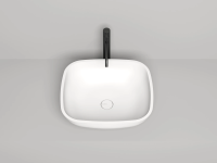 Раковина накладная Salini Gloria 50 1102208M белая