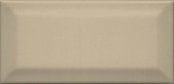 Настенная плитка Клемансо 16052 беж тёмный грань 7.4x15 от Kerama Marazzi (Россия)