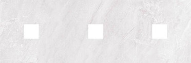 Декор Мармара (с 3-мя вырезами 5.6х5.6) серый 20x60 от Laparet