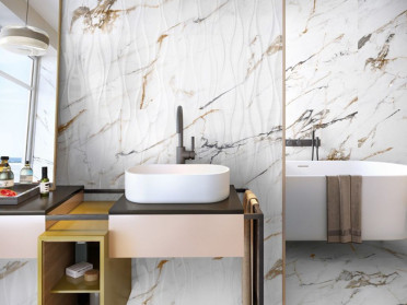 Настенная плитка FIRENZE 9543 BLUE CALACATTA 30x90 от Porcelanite Dos (Испания)