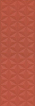 Настенная плитка Диагональ красный структура обрезной (12120R) 25x75 от Kerama Marazzi (Россия)