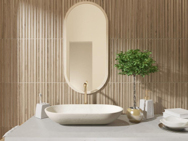 Настенная плитка TRIPOLI MATE SNOW (матовая) Rect. 40x120 от Pamesa (Испания)