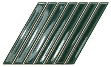 Настенная плитка SPIKE BARS B ROYAL GREEN (135025) 15x25.9 от WOW (Испания)