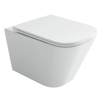 Унитаз подвесной с сиденьем микролифт Ceramica Nova Union CN4009T безободковый