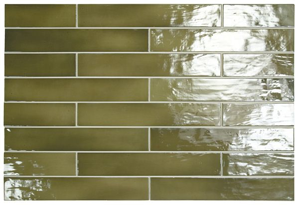 Настенная плитка MANACOR BASIL GREEN (26928) 6.5x40 от Equipe Ceramicas (Испания)