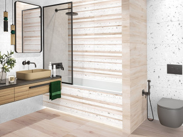 Настенная плитка Play White (WT36PLY00) 30x60x9 от New Trend (Россия)