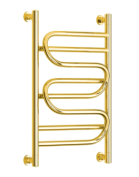Полотенцесушитель водяной 700x500 Сунержа Иллюзия+ 03-0210-7050 золото