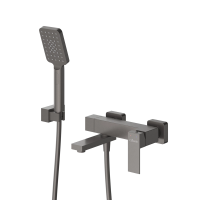 Смеситель для ванны Cezares Slider SLIDER-VD-GM оружейная сталь