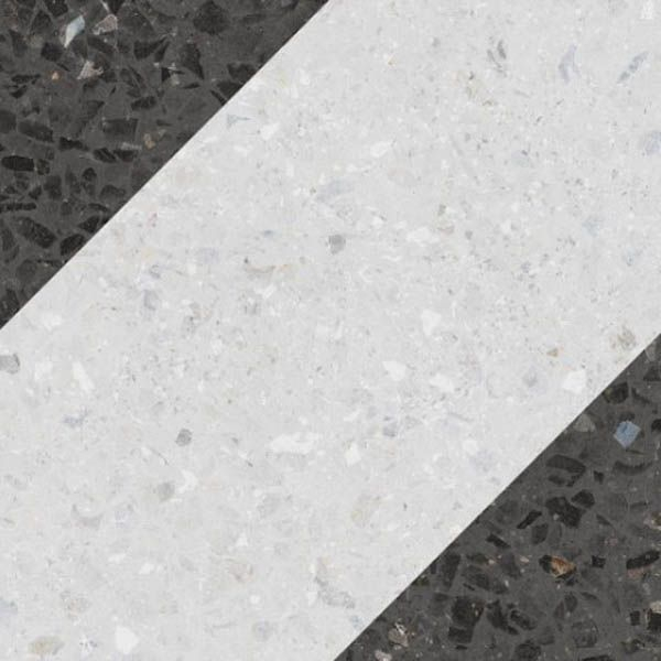 Керамогранит DROPS NATURAL BIT DECOR GRAPHITE (108804) 18.5x18.5 от WOW (Испания)