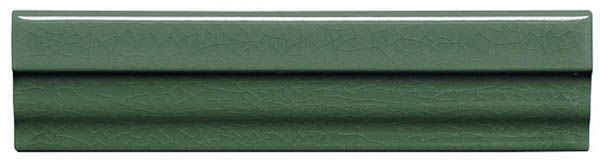 Бордюр STUDIO CORNISA CLASICA C/C VERDE OSCURO (ADMO5223) 3.5x15 от ADEX (Испания)