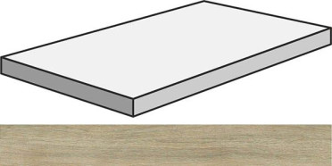 Угловая ступень S.WOOD GRAD.ANG.120/SX W.SA левая 33x120 от Sant Agostino (Италия)