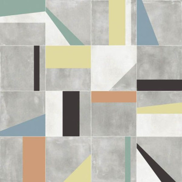 Керамогранит PLAY EDGE MIX MULTICOLOR (PF60003482) 20x20 от ABK Ceramiche (Италия)