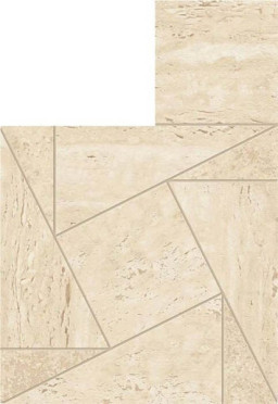 Мозаика Marvel Travertine Sand Mosaico Tessellation (AF9H) 22x26 от Atlas Concorde (Италия)