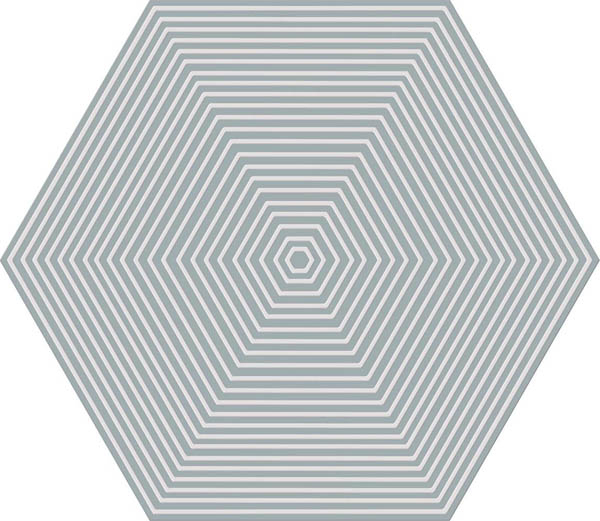 Декор Dekor gresowy Cielo e Terra Blu Geometry 1 MAT Gat.1 22.1x19.2x0.6 от Tubadzin (Польша)