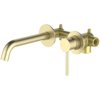 Смеситель для раковины Aquatek Европа AQ1313BG шлифованное золото