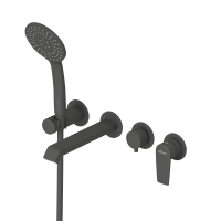 Смеситель для ванны Cezares Nautic NAUTIC-VDM3-NOP черный матовый