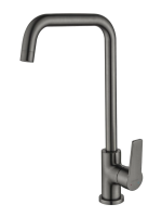 Смеситель для кухни Aquatek Лугано AQ1781BGM оружейная сталь