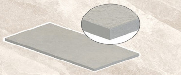 Фронтальная ступень SHALE SAND GRADONE COSTA LUCIDA (SL02G6S) 30x60 от Italgraniti (Италия)