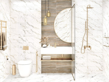 Настенная плитка Detroit Calacatta Gold (WT9DET11) 24.9x50x8.5 от AltaCera (Россия)