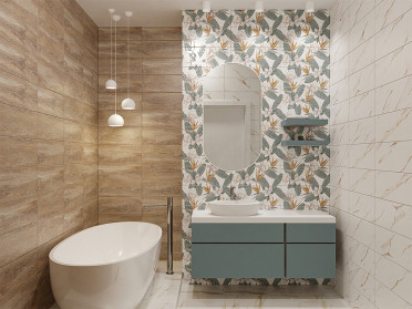 Настенная плитка CALACATTA IVORI 20.1x50.5 от Azori (Россия)