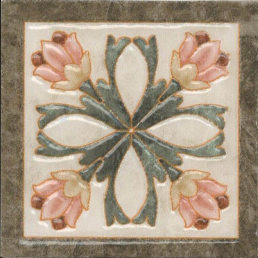 Вставка Лирия лаппатированная (VT/A47/SG1544L) 8x8 от Kerama Marazzi (Россия)