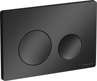 Кнопка смыва Ceramica Nova CN12-001MB черный матовый