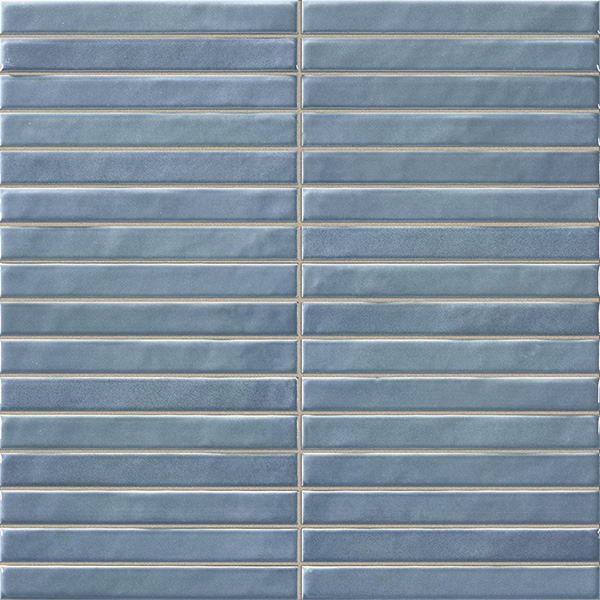 Настенная плитка Kromo Pencil Teal 35x35 от La Platera (Испания)