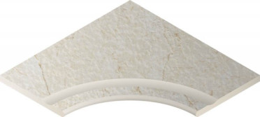 Спецэлемент CONTEMPORA X2 PURE BORDO SVASATO ANGOLARE ROUND 30 (620090000272) 60x60 от Italon (Россия)