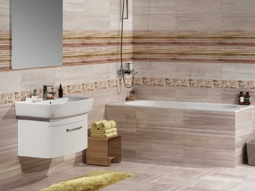 Бордюр Alba бежевый (AI1O011) 8x59.8 от Cersanit (Россия)