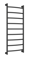 Полотенцесушитель водяной 1200х500 Сунержа Галант+ 15-0200-1250 черный