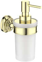 Дозатор для жидкого мыла Aquatek AQ4505PG полированное золото