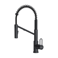 Смеситель для кухни с выдвижной лейкой Omoikiri Mikawa 2 Plus-SB-GB 4994455 графит