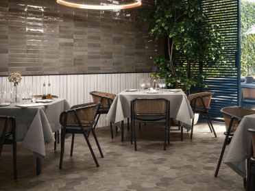 Настенная плитка HOPE HEX MINK GLOSSY (PT03131) 15x17.3 от Ribesalbes (Испания)