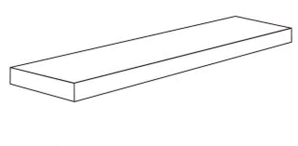 Фронтальная ступень POETRY WOOD ANGS MUD NAT RETT 32x120x4.5 от ABK Ceramiche (Италия)