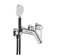 Смеситель для ванны Nobili Sole WEBK110/91SOIX (внешняя часть) нержавеющая сталь