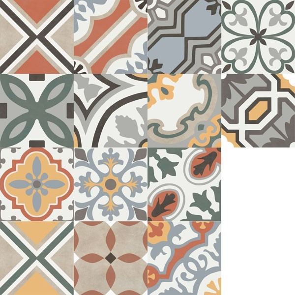 Напольная плитка Poly MIX (DB_014) 20x20 от Creto (Россия)