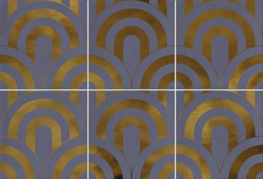 Настенная плитка Takada Indigo Oro 23x33.5 от Vives Ceramica (Испания)