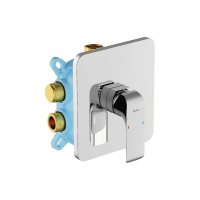 Смеситель настенный для R-box Ravak Flat FL 066.00 X070124 без переключателя