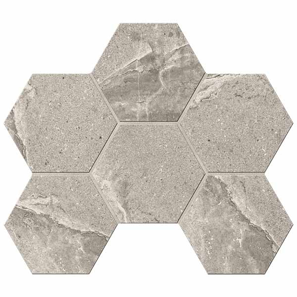 Мозаика KAILAS KA02 Hexagon непол.(10 мм) 25x28.5 от Ametis (Россия)