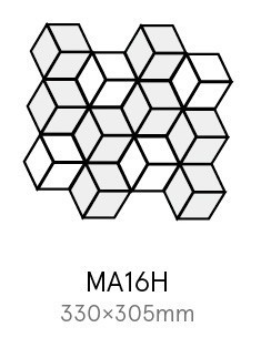 Мозаика Lazio Meno-P MA16H (Art##0007280) 33x30.5 от Nanogress (Китай)