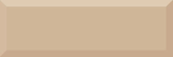 Настенная плитка Monocolor Biselado Brillo Beige 10x30 от Absolut Keramika (Испания)