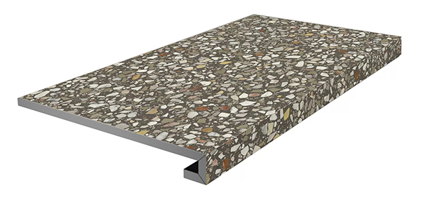 Фронтальная ступень клееная Бричиола коричневый мат. обр.(KM6060G0051RGCF) 33x60 от Kerama Marazzi (Россия)