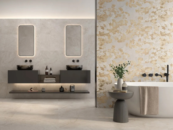 Настенная плитка Mystic Occitanie Beige 40x120 от Ibero Ceramicas (Испания)