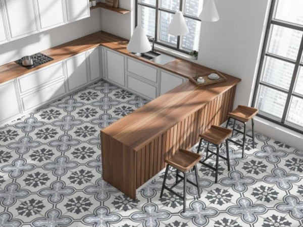 Керамогранит CHATEAU Noir Pre-cut 45x45 от Etili Seramik (Турция)