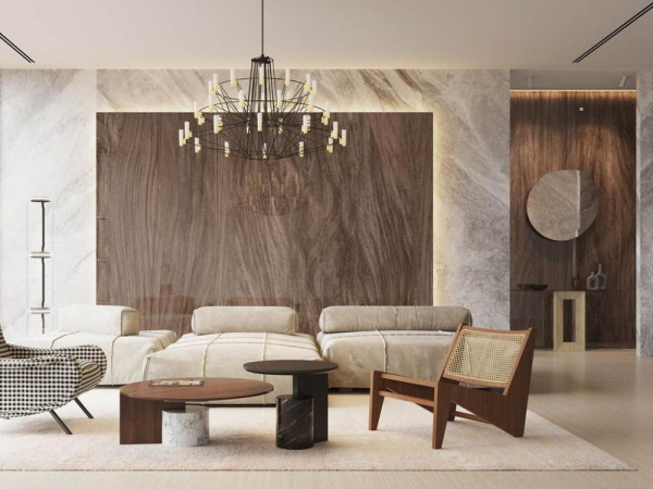 Керамогранит Wood SL Ноче коричневый лаппатированный (SG072302R6) 119.5x320x6 от Kerama Marazzi (Россия)