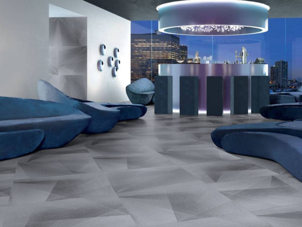 Керамогранит LE MANS Acciaio (TL75LM03) 75x75 от Lamborghini Tonino (Италия)