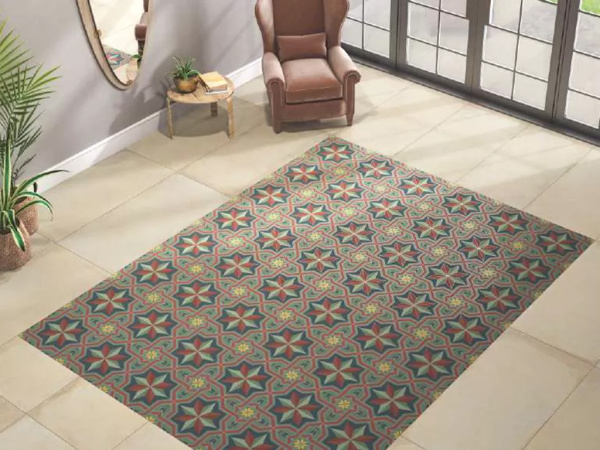 Керамогранит Scs Mandala Gold 19.8x19.8 от Simpolo (Индия)