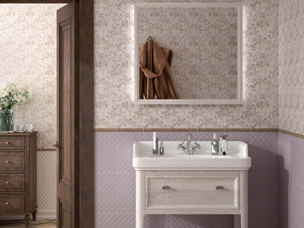 Бордюр Карандаш Турати PFE027 сиреневый 2x20 от Kerama Marazzi (Россия)